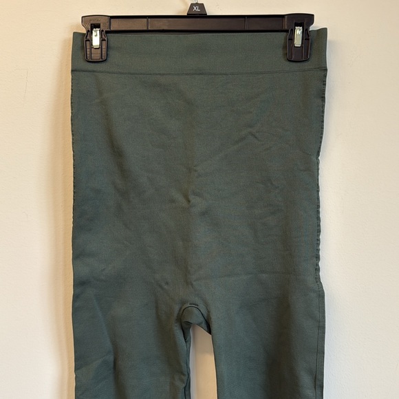 BLANQI EVERYDAY Maternity Belly Support Leggings Green Large - Picture 6 of 10